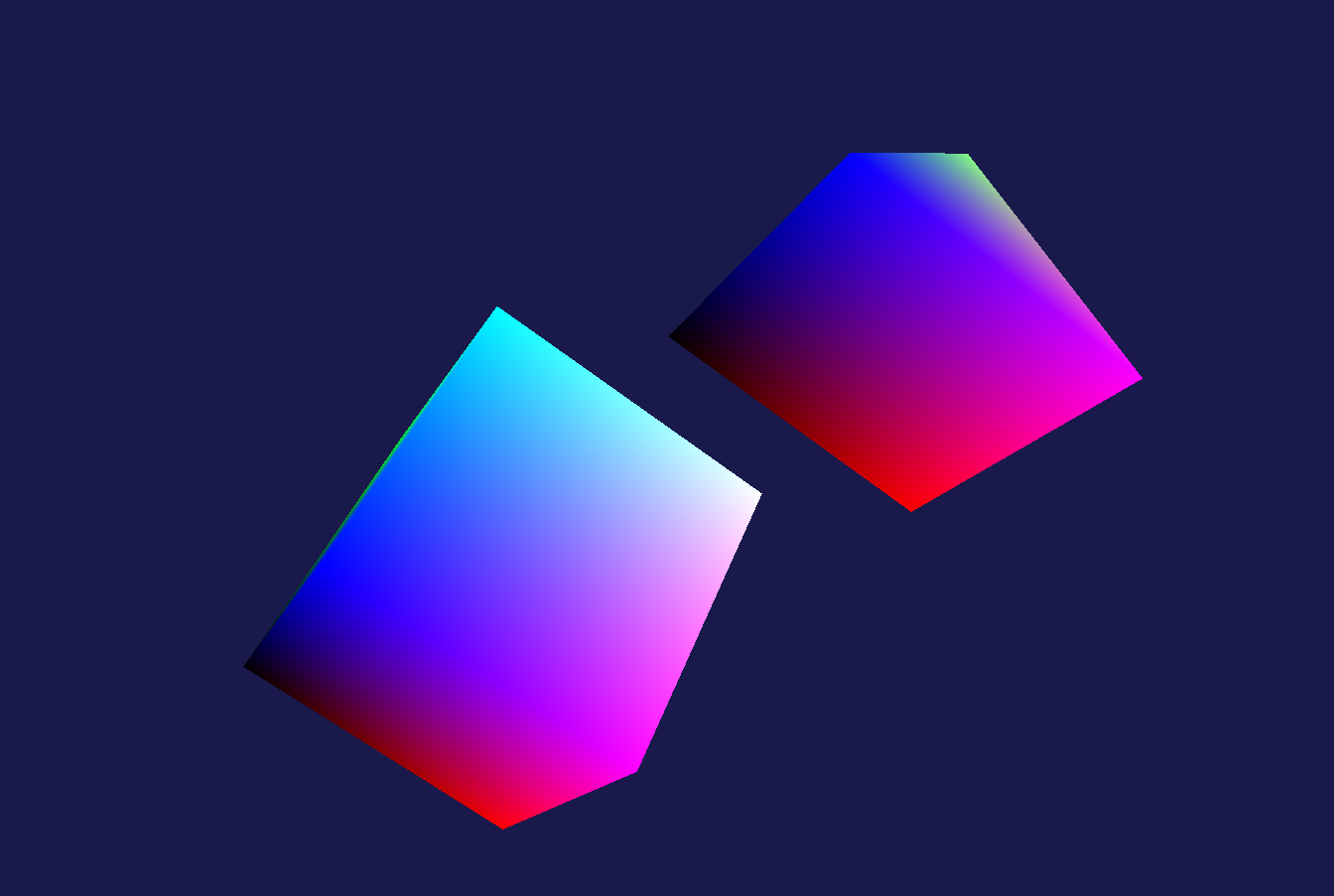 【Z27】基于C++ OpenGL绘制金字塔和立方体 【Z27】基于C++ OpenGL绘制金字塔和立方体
